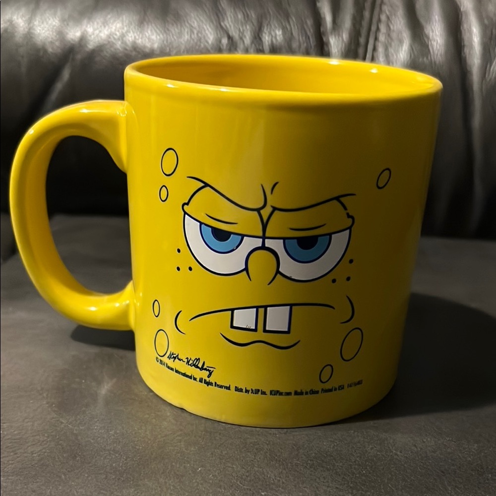 Yellow SpongeBob Mug